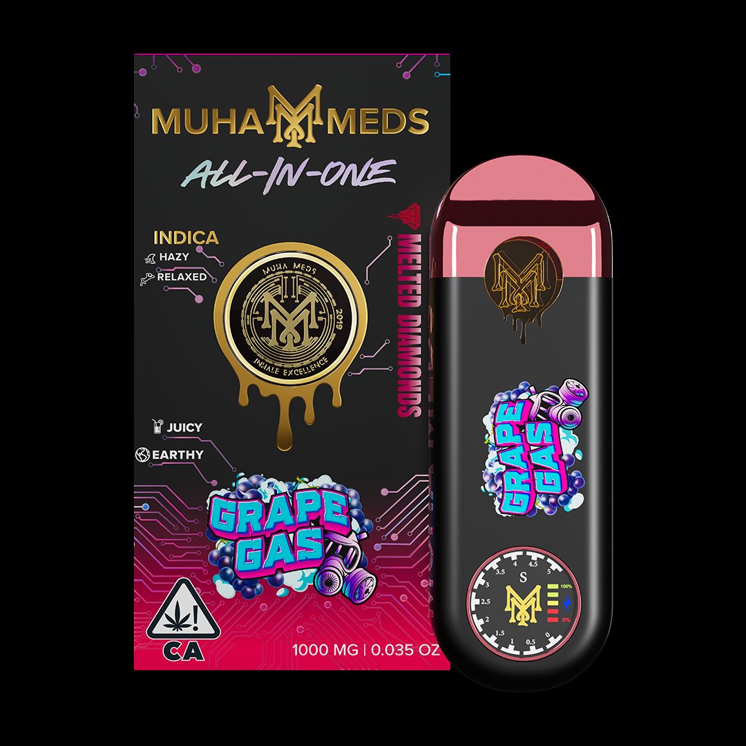 All-In-One Melted Diamonds - Grape Gas