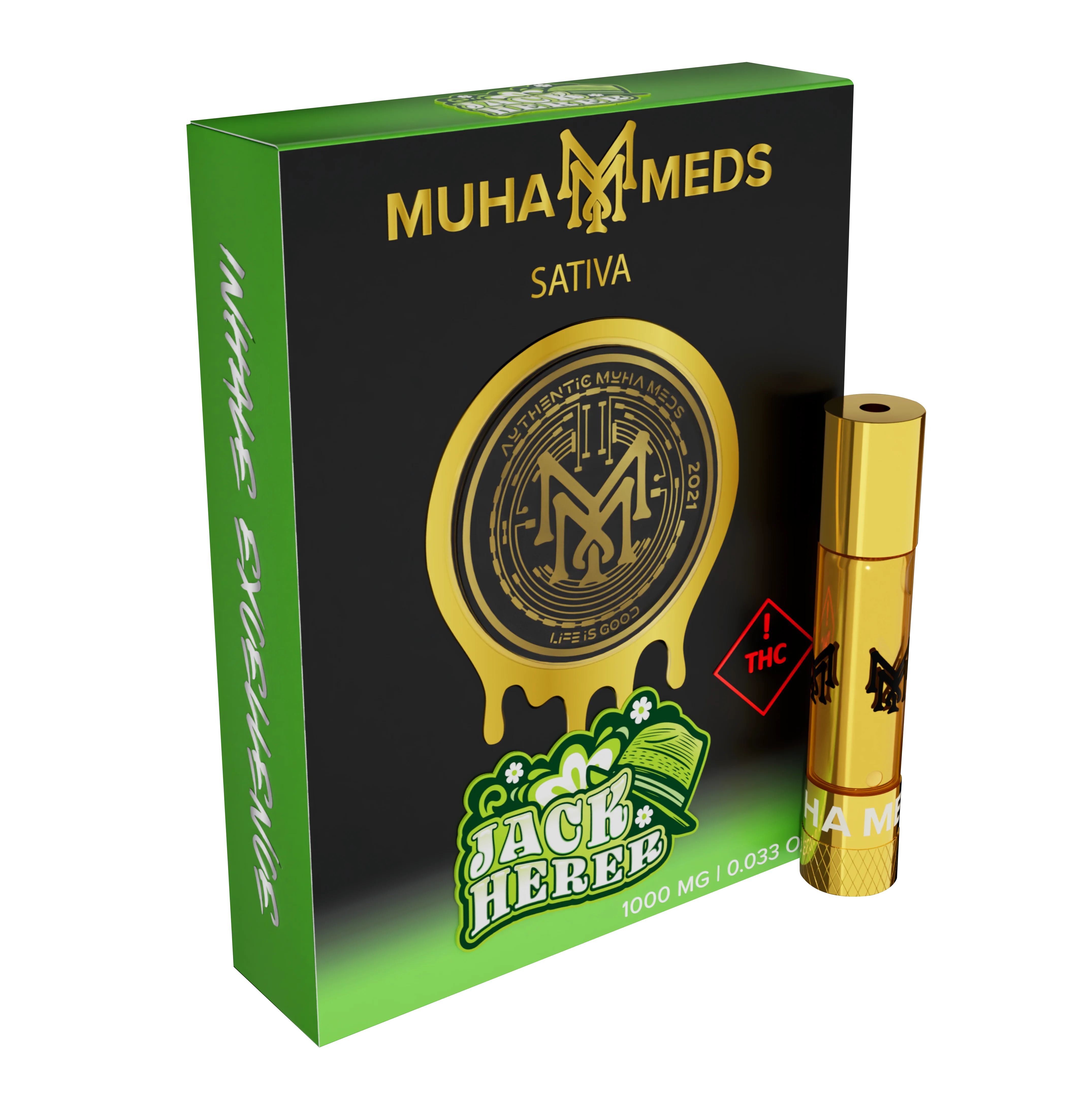 1G Distillate Cartridge – Jack Herer