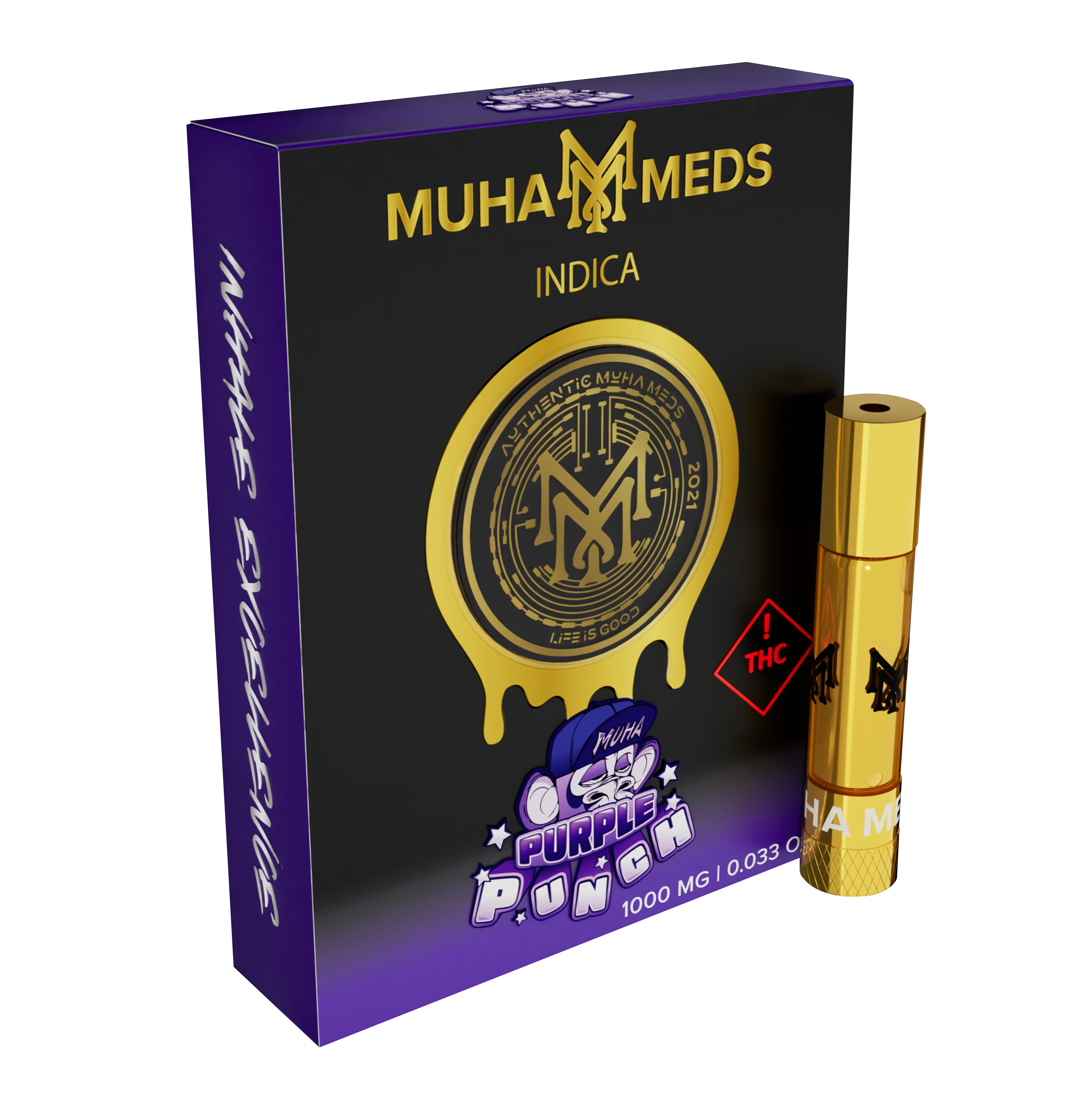 1G Distillate Cartridge – Purple Punch
