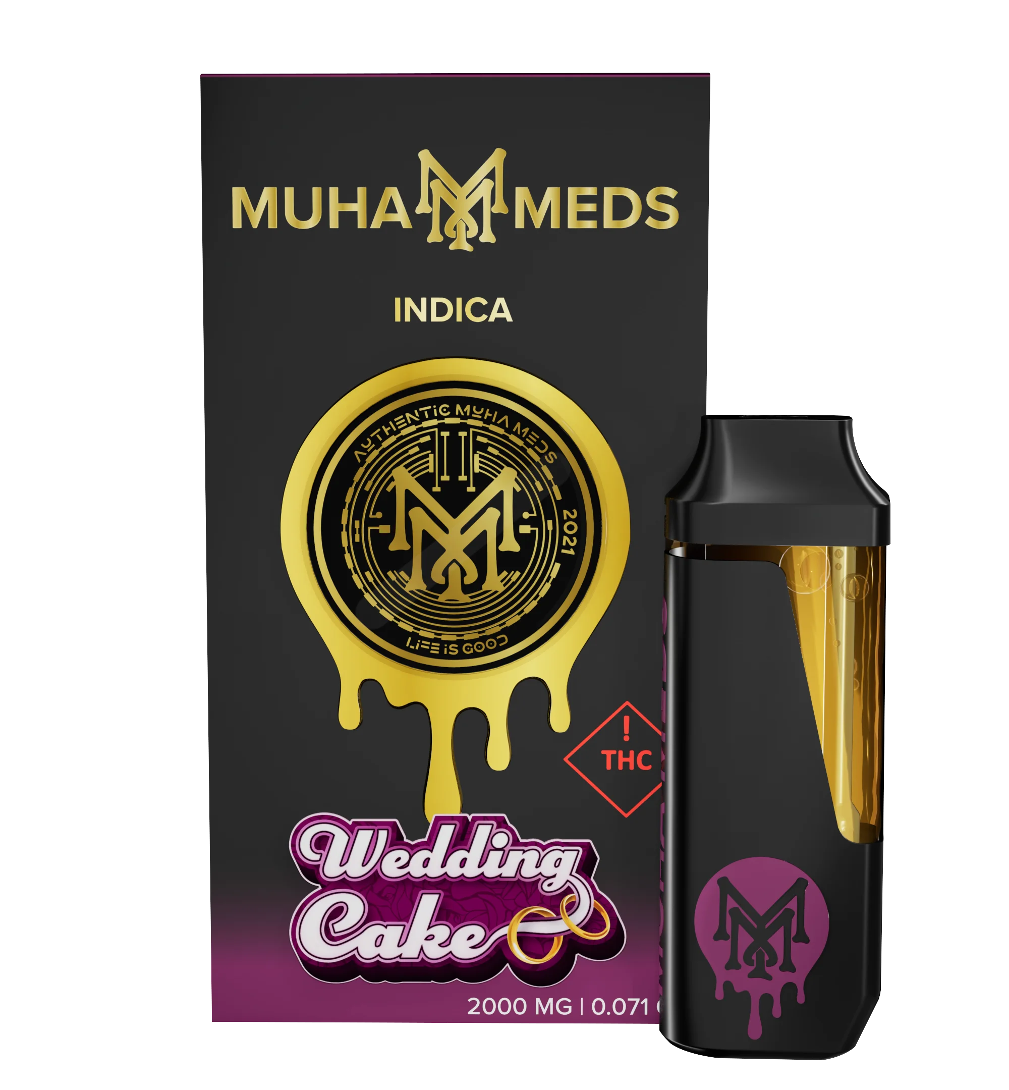 2G Distillate AIO – Wedding Cake