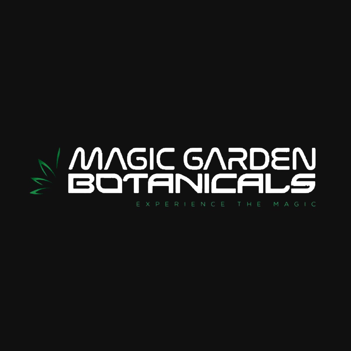 Magic Garden Botanicals monochrome logo