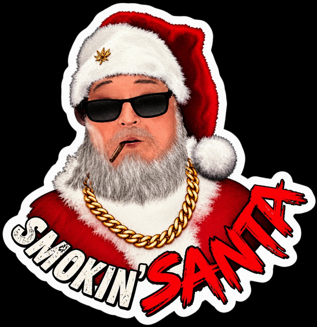 Smoking Santa primary logo